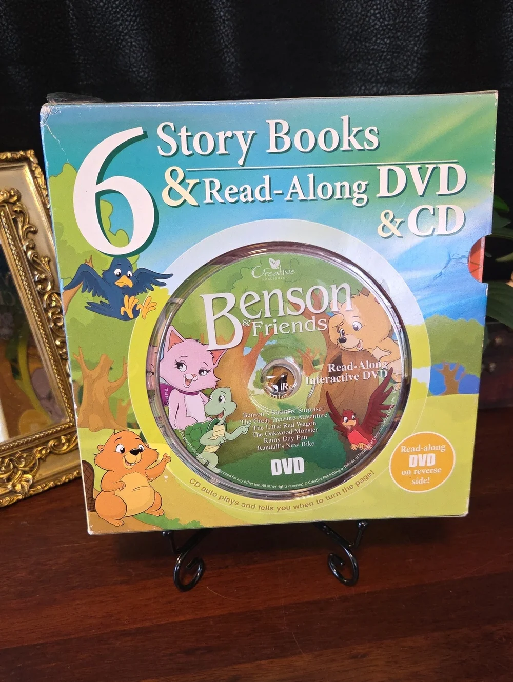 6 Book Set Benson And Friends Read-Along DVD & CD - 2006